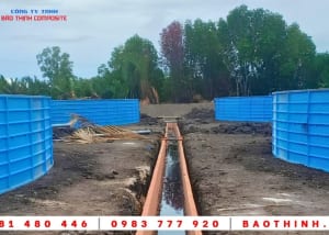 Hoàn thành lắp đặt hồ tròn composite tại Kiên Giang 19 Lắp đặt hồ tròn composite tai Kiên Giang