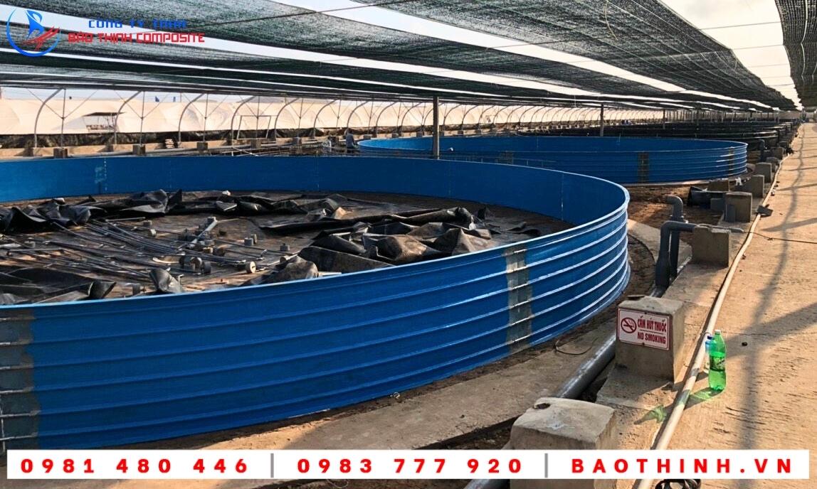 Hồ tròn Composite được lắp đặt tại Việt Úc - Bạc Liêu 15 Hồ tròn Composite được lắp đặt tại Việt Úc - Bạc Liêu