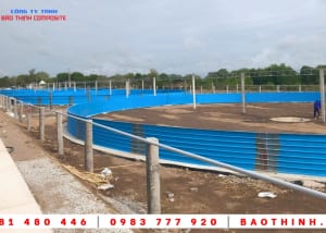 Lắp đặt hồ tròn composite tại Đầm Dơi Cà Mau 18 Hồ tròn Composite được lắp ráp tại Đầm Dơi - Cà Mau