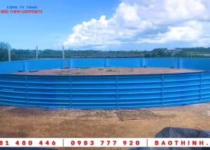 Lắp đặt hồ tròn composite tại Đông Hải - Bạc Liêu 16 Hồ tròn Composite được lắp đặt tại Đông Hải - Bạc Liêu