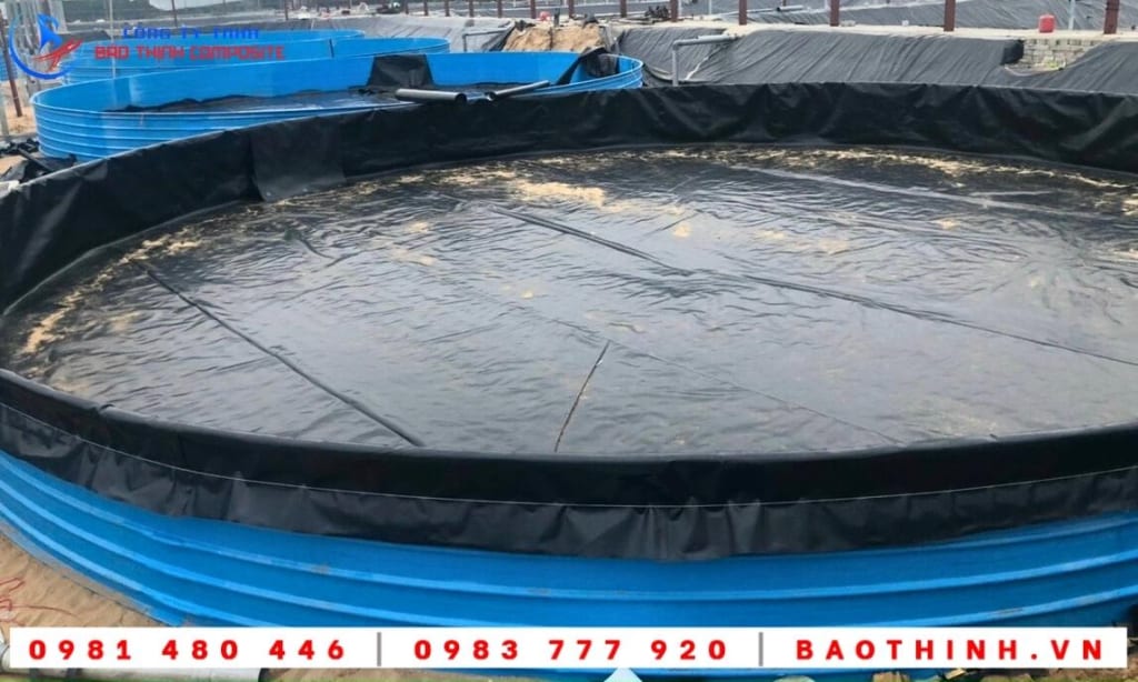 Lắp đặt hồ tròn composite tại Khánh Hòa 17 Hồ tròn Composite được lắp đặt tại Khánh Hòa