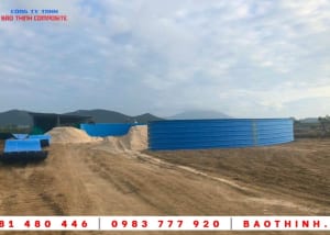Lắp đặt hồ tròn composite tại Thanh Hóa 14 Hồ tròn Composite thi công lắp ráp tại Thanh Hóa