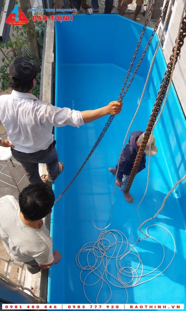 Quy trình xây dựng hồ bơi đúng tiêu chuẩn