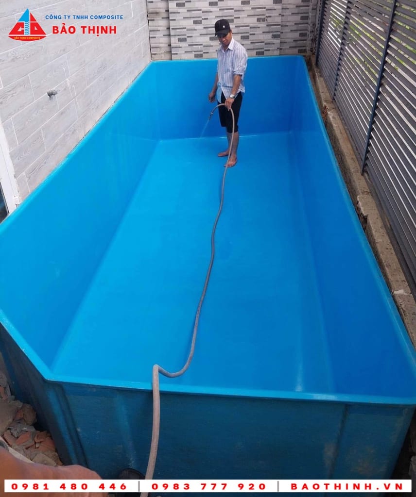 Hồ bơi 8mx3.6mx1.2m