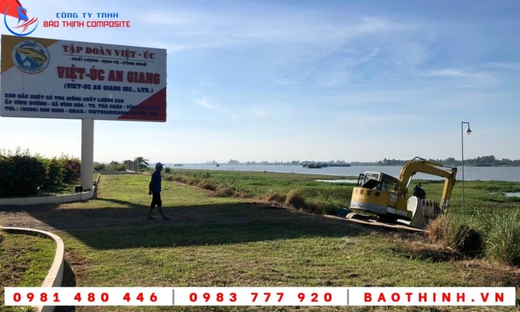 Công trình bồn composite tại Việt Úc An Giang 19 Công trình bồn bể composite tại Công ty Việt Úc - An Giang