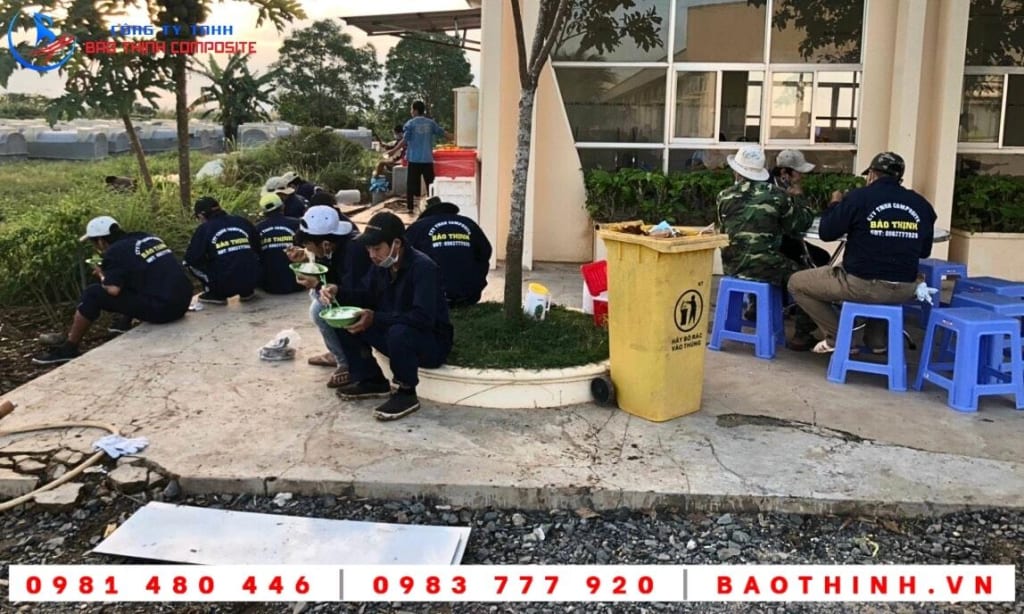 Công trình bồn composite tại Việt Úc An Giang 22 Công trình bồn bể composite tại Công ty Việt Úc - An Giang