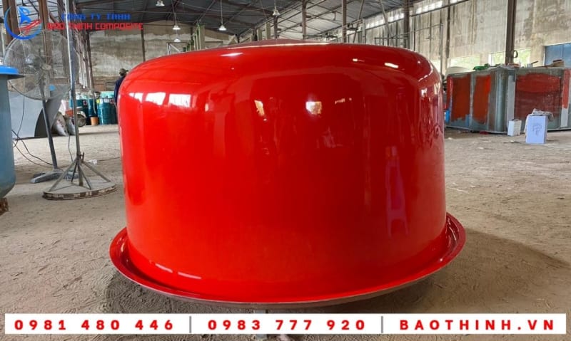 Đơn hàng bồn composite của Việt Úc Bạc Liêu
