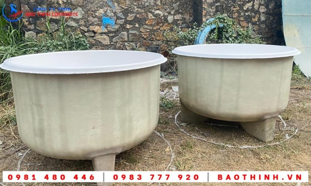 Đơn hàng bồn composite cho Công ty Việt Úc - Bạc Liêu
