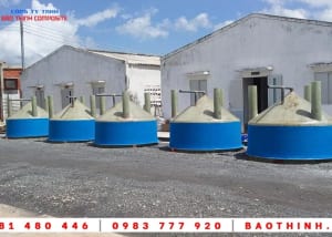 Lắp ráp bồn composite tại Việt Úc Bến Tre 18 Bồn composite được lắp ráp tại Công ty Việt Úc - Bến Tre