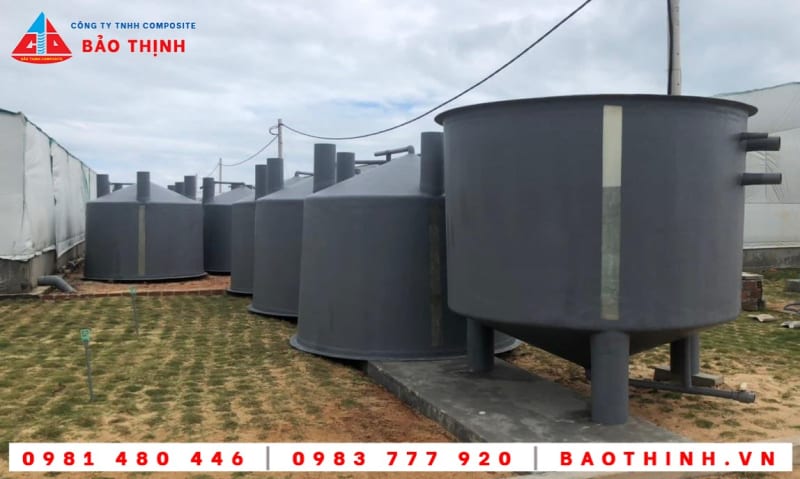 Tiêu chuẩn thiết kế bồn composite nuôi thủy sản