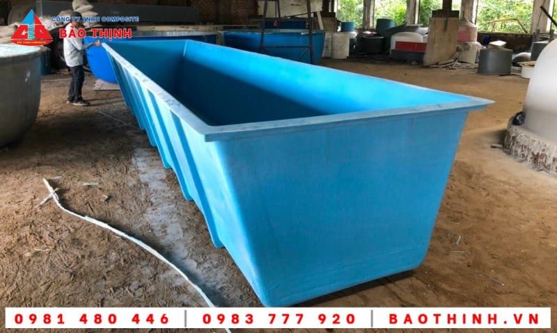 Tiêu chuẩn thiết kế bồn composite nuôi thủy sản