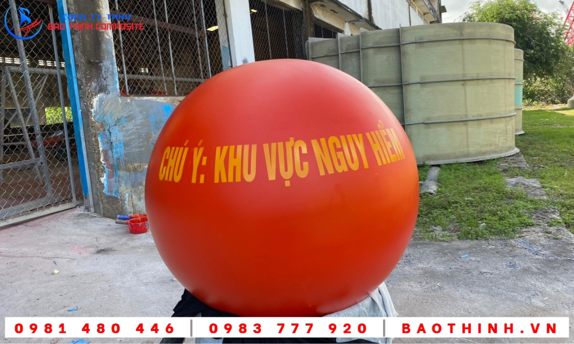 Đơn hàng Phao Cảnh Báo Composite Công ty PKB - TP.Đà Nẵng