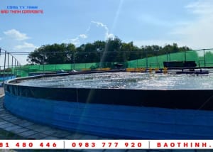 Lắp đặt hồ tròn composite tại HTX Trường Phát Tỉnh BRVT 17 Hồ tròn composite lắp đặt tại Long Sơn - BRVT