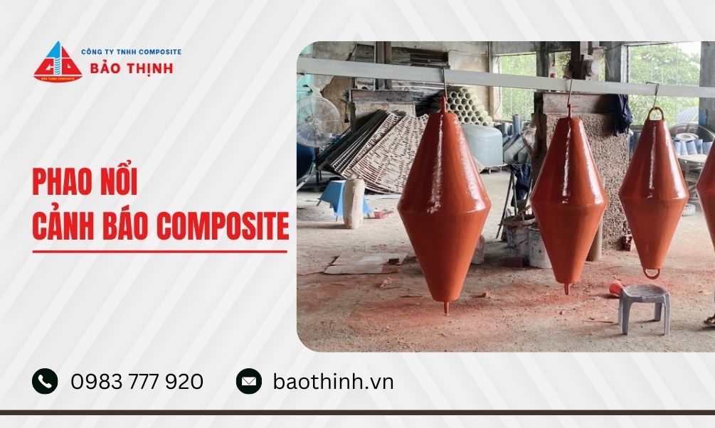 Phao nổi cảnh báo composite