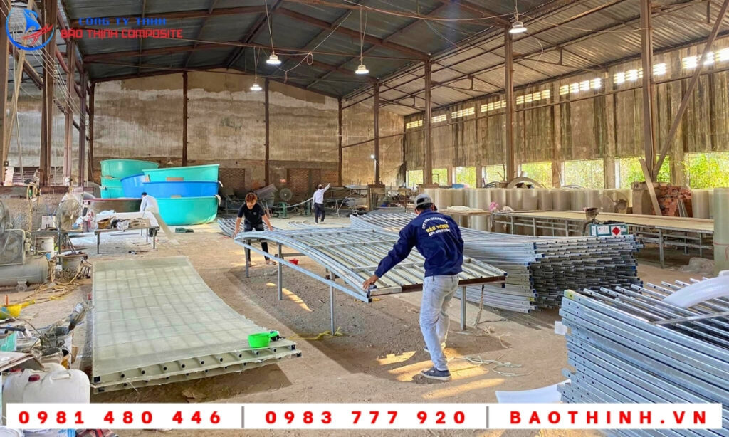 Hồ tròn composite tại Cẩm Phả - Quảng Ninh 16 Hồ tròn composite tại Cẩm Phả - Quảng Ninh