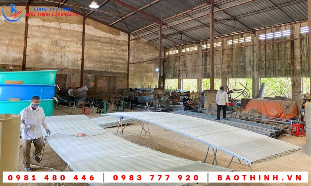 Hồ tròn composite tại Cẩm Phả - Quảng Ninh 17 Hồ tròn composite tại Cẩm Phả - Quảng Ninh