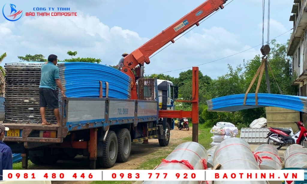 Hồ tròn composite tại Cẩm Phả - Quảng Ninh 20 Hồ tròn composite tại Cẩm Phả - Quảng Ninh