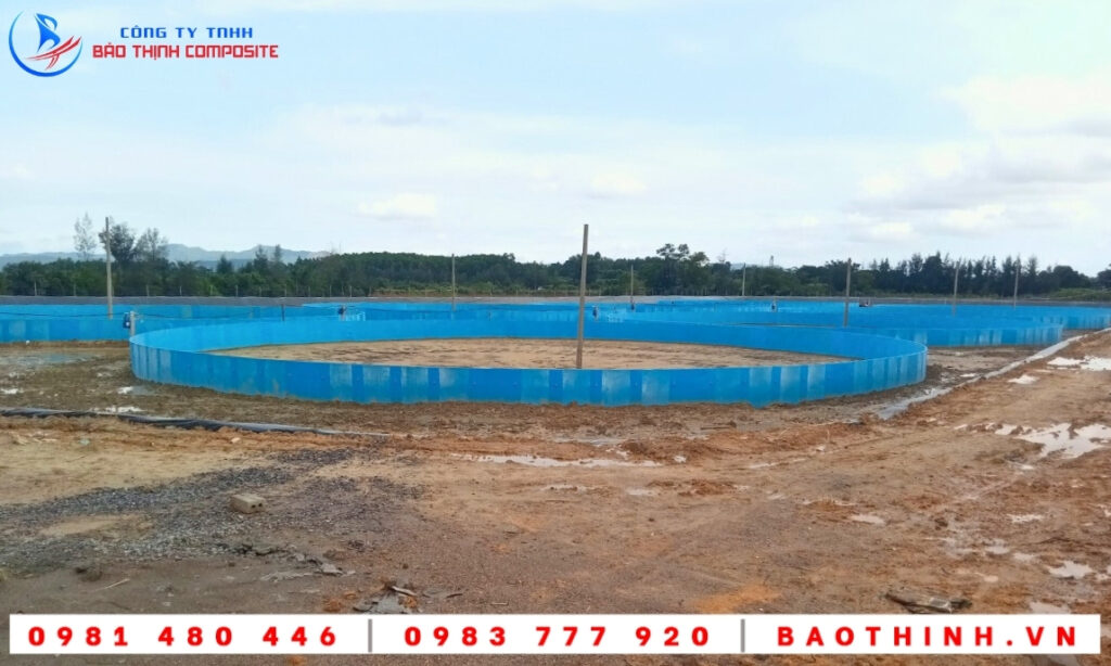 Hồ tròn composite tại Cẩm Phả - Quảng Ninh 27 Hồ tròn composite tại Cẩm Phả - Quảng Ninh