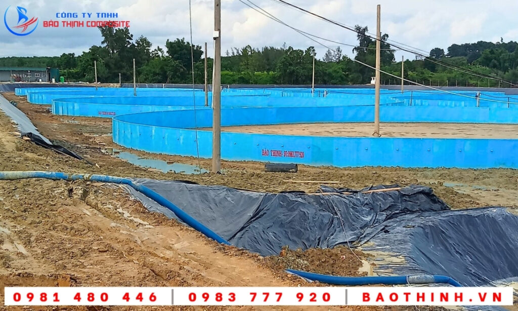 Hồ tròn composite tại Cẩm Phả - Quảng Ninh 28 Hồ tròn composite tại Cẩm Phả - Quảng Ninh