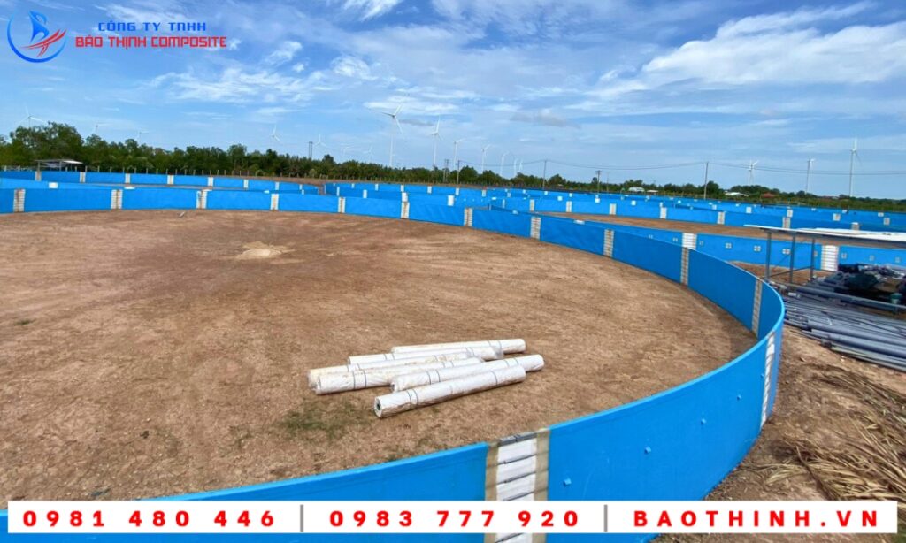 Hồ tròn composite tại Sóc Trăng 23 Hồ tròn composite tại Sóc Trăng