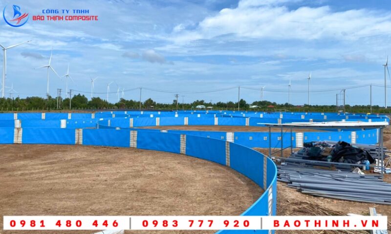 Hồ tròn composite tại Sóc Trăng 21 Hồ tròn composite tại Sóc Trăng