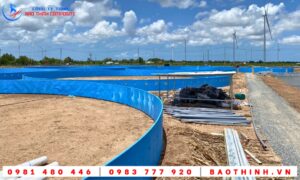 Hồ tròn composite tại Sóc Trăng