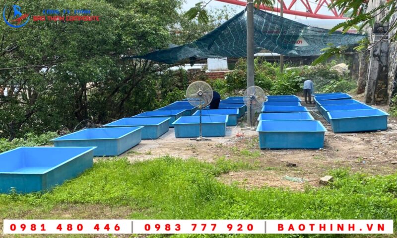Bồn composite của Công ty Bá Hải
