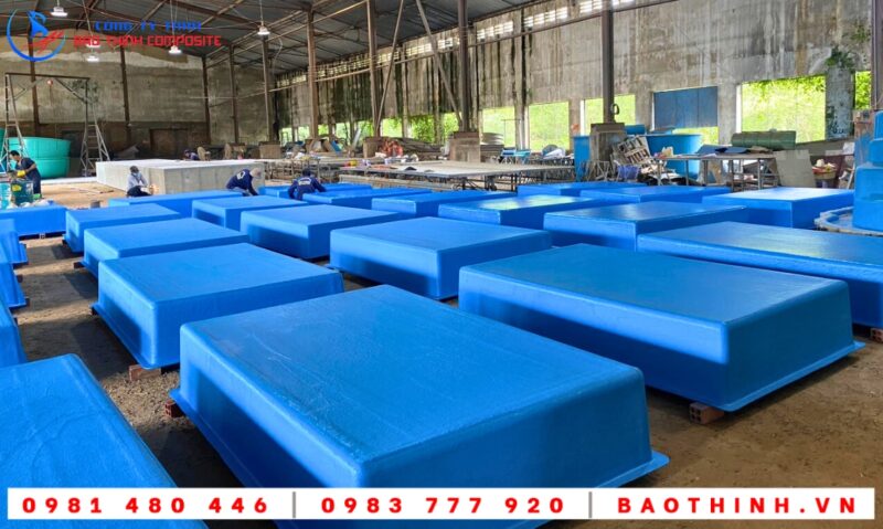Bồn composite của Công ty Bá Hải