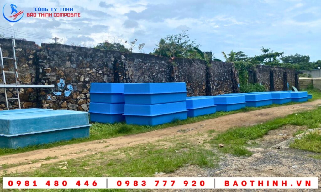 Bồn composite của Công ty Bá Hải