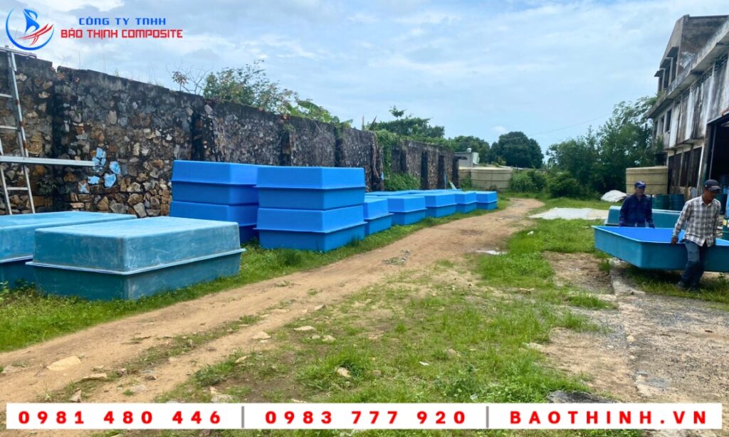 Bồn composite của Công ty Bá Hải