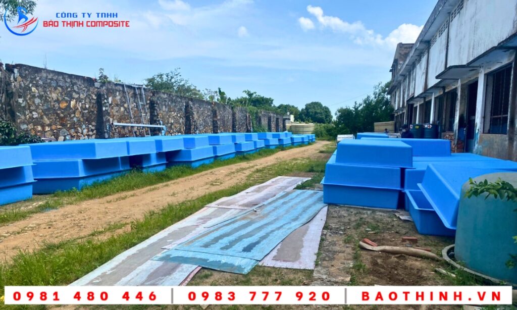 Bồn composite của Công ty Bá Hải