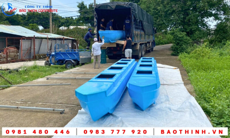 Nhà nổi composite tại Bắc Kạn
