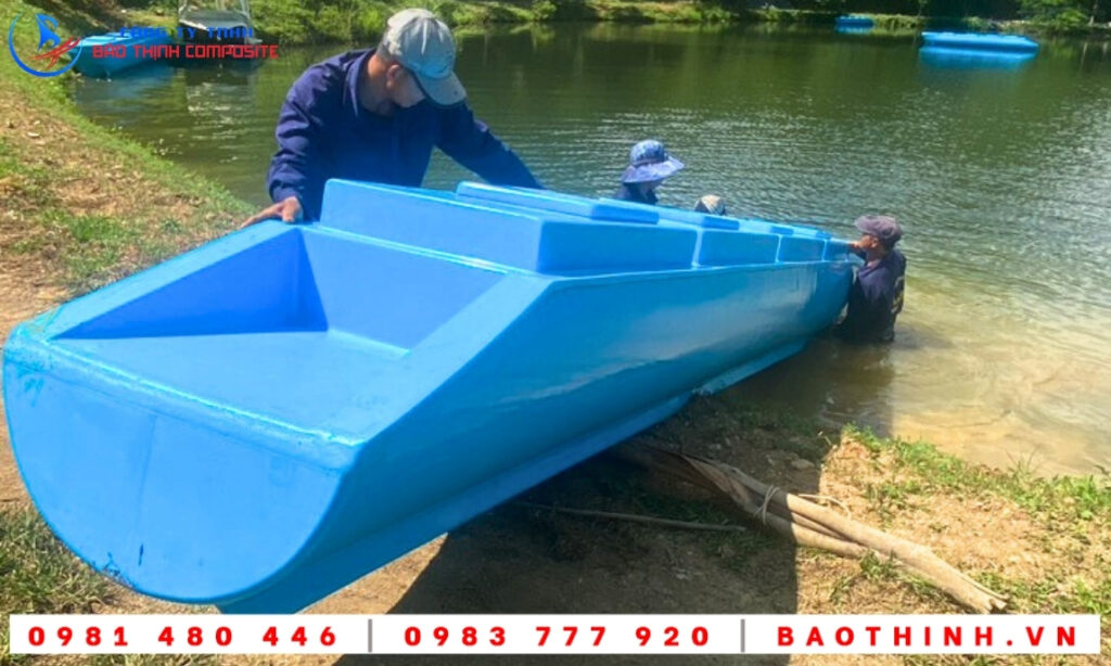 Nhà nổi composite tại Bắc Kạn