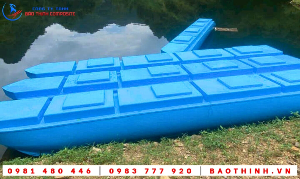 Nhà nổi composite tại Bắc Kạn