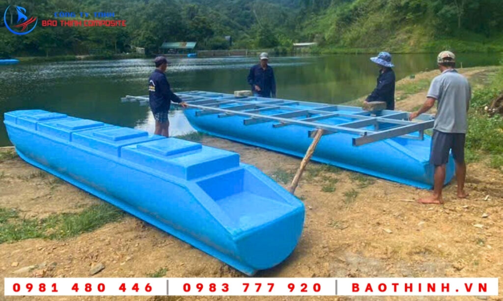 Nhà nổi composite tại Bắc Kạn