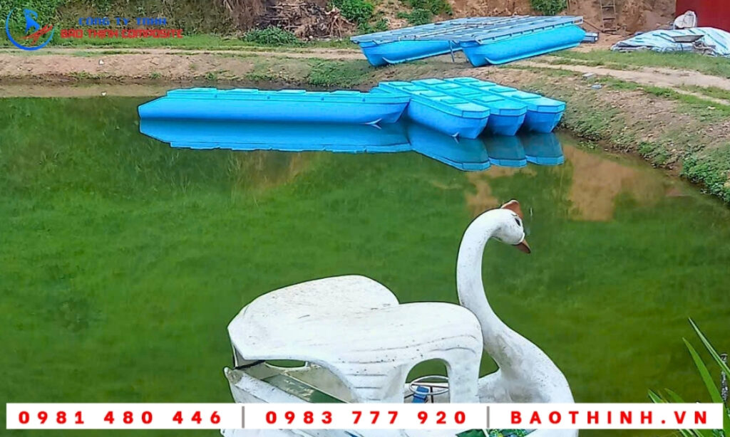Nhà nổi composite tại Bắc Kạn