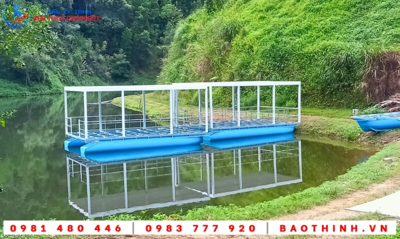 Nhà nổi composite tại Bắc Kạn