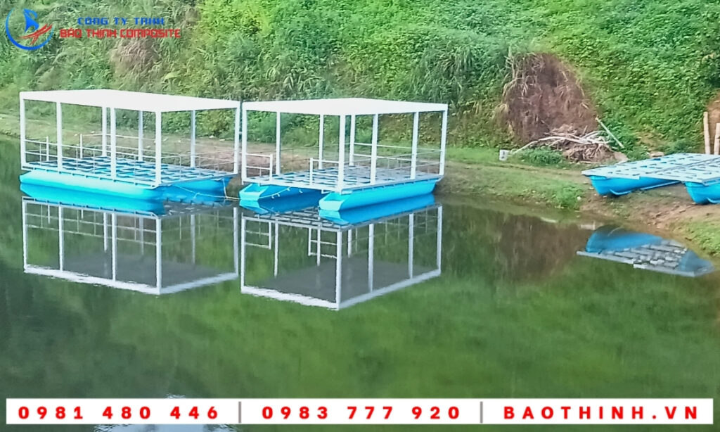Nhà nổi composite tại Bắc Kạn
