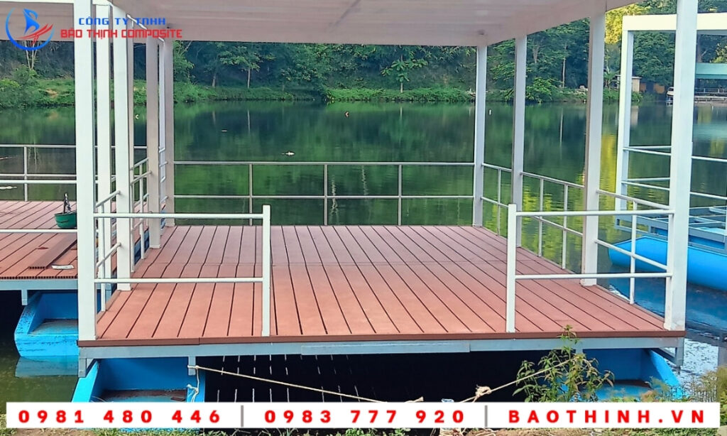 Nhà nổi composite tại Bắc Kạn