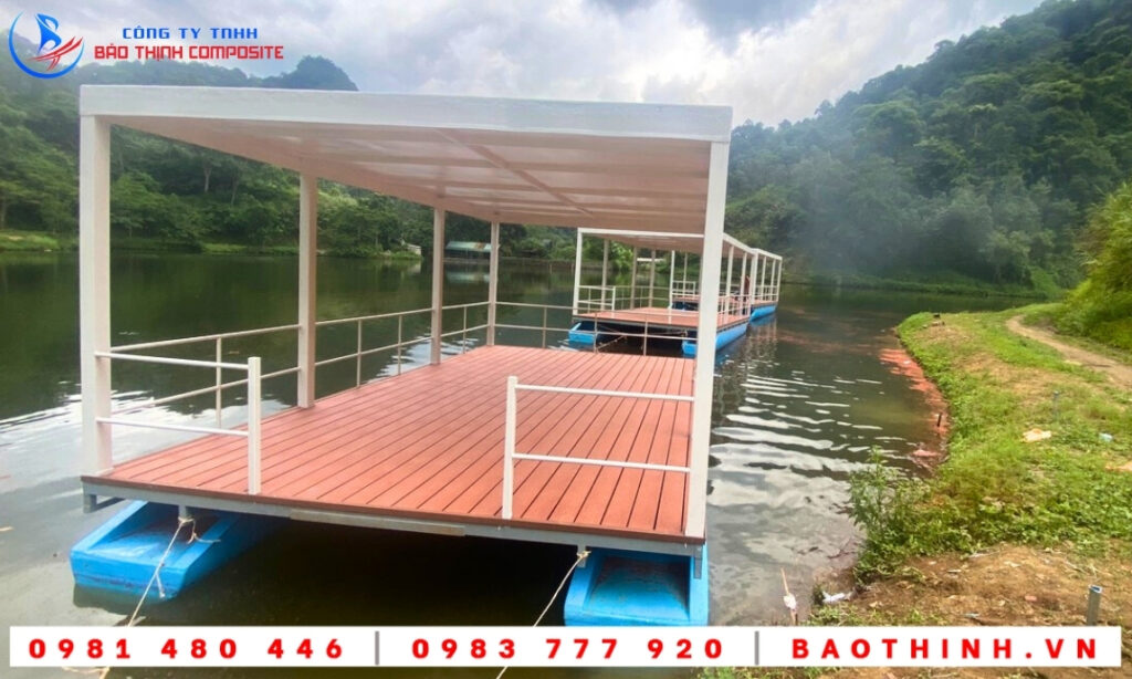 Nhà nổi composite tại Bắc Kạn