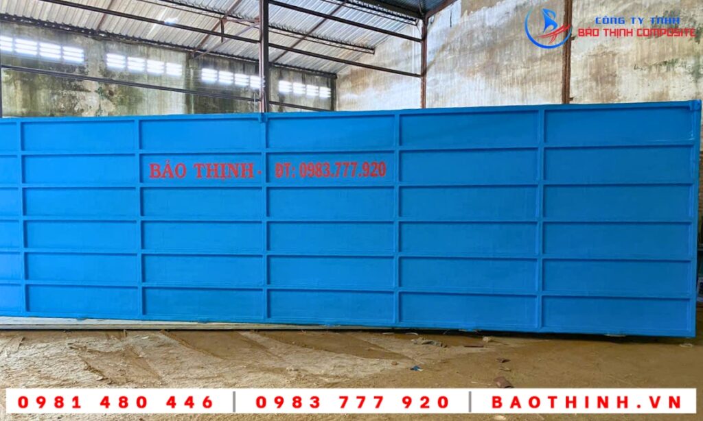 Bồn composite XLNT Công ty Hồng Long tại Phú Mỹ