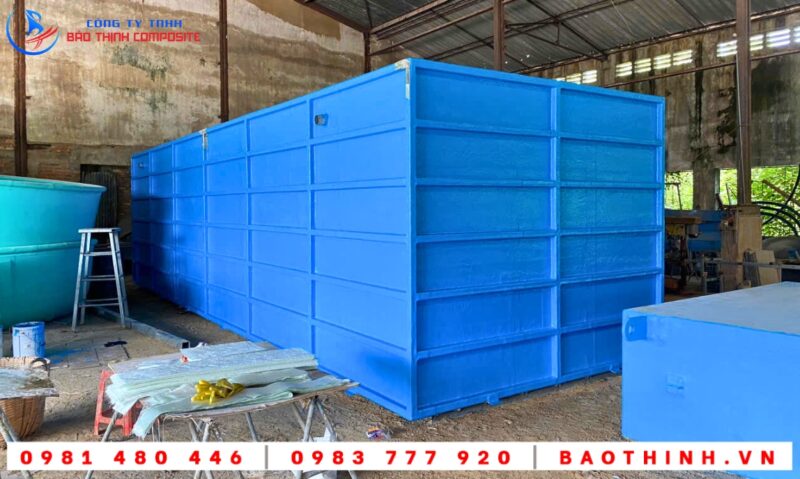 Bồn composite XLNT Công ty Hồng Long tại Phú Mỹ