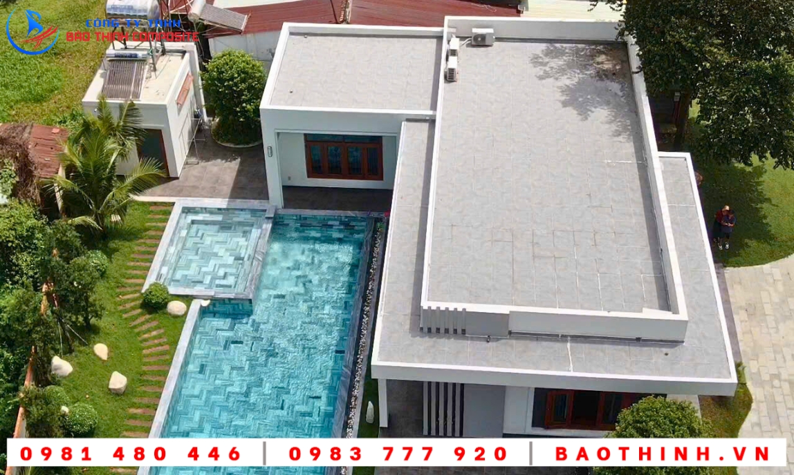 Chống thấm sân thượng tại Đồng Nai
