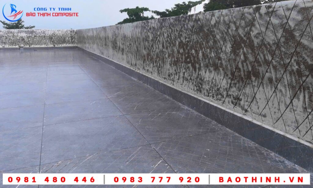 Chống thấm sân thượng tại Đồng Nai