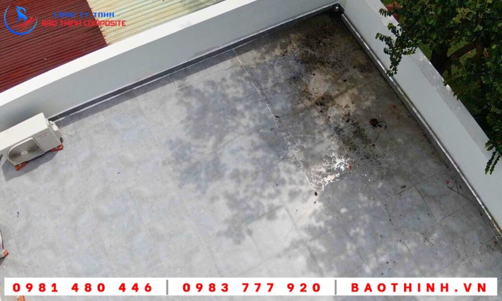 Chống thấm sân thượng tại Đồng Nai