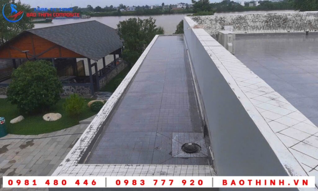Chống thấm sân thượng tại Đồng Nai
