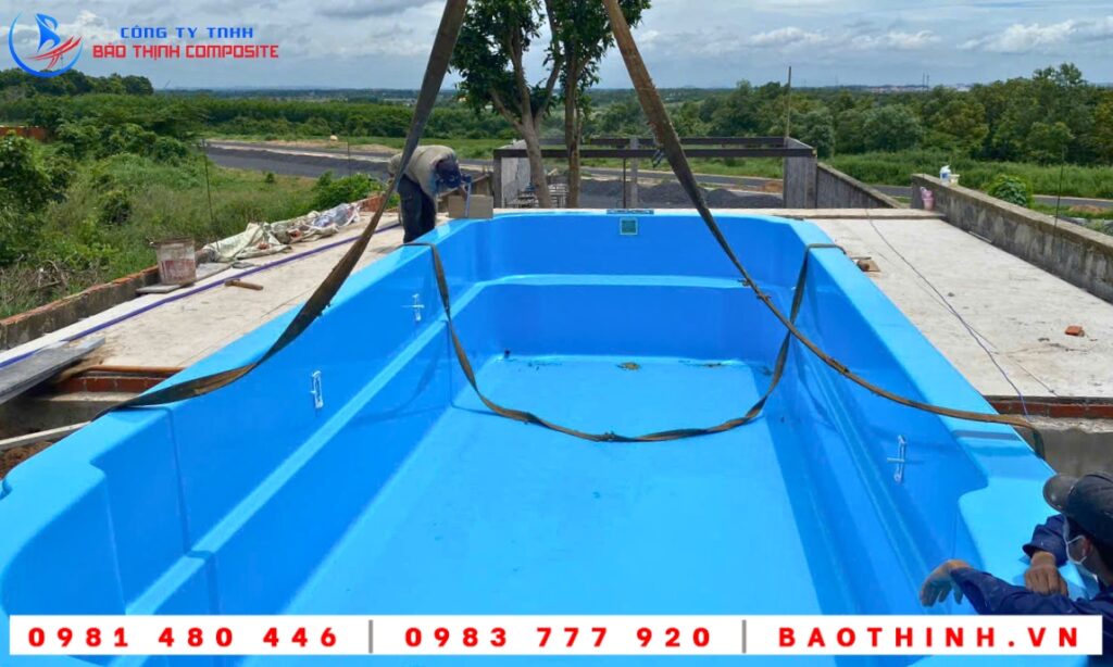 Hồ bơi composite tại Phước Tỉnh BRVT