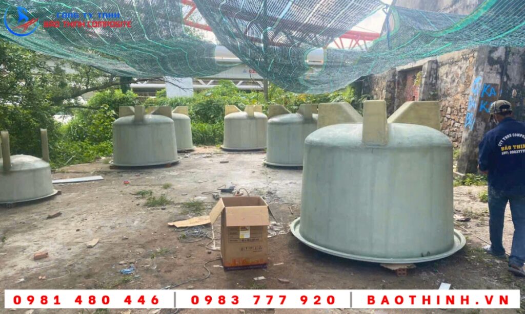 Bồn composite tại Quảng Nam