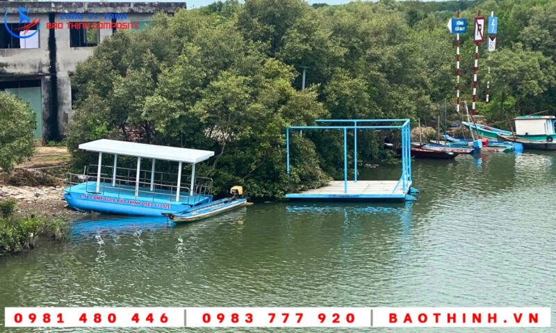 Nhà nổi composite tại Long Sơn Vũng Tàu