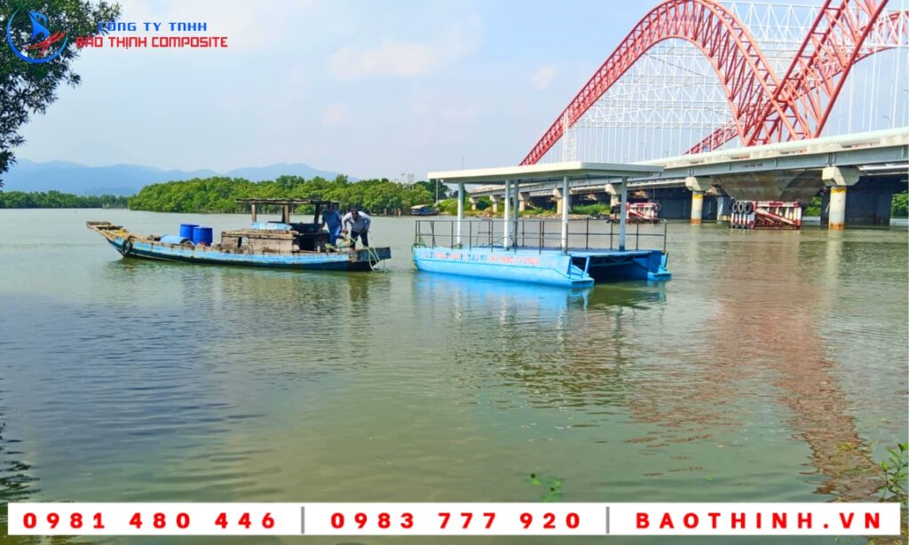 Nhà nổi composite tại Long Sơn Vũng Tàu
